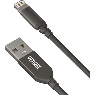 YENKEE USB Lightning Töltő/adatkábel Fekete 1m YCU 611 BK YENKEE USB Lightning Töltő/adatkábel Fekete 1m YCU 611 BK