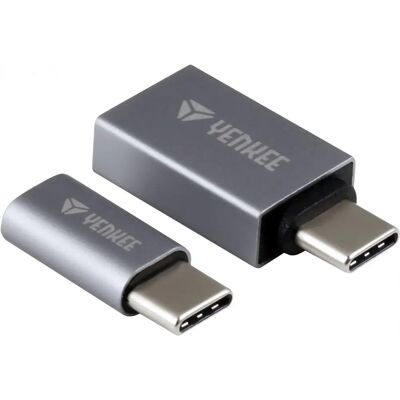 YENKEE USB 3.0 USB 3.0 Type C Átalakító Szürke 3cm YTC 021 YENKEE USB 3.0 USB 3.0 Type C Átalakító Szürke 3cm YTC 021