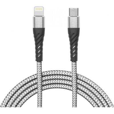 DELIGHT USB 2.0 Type C Lightning Átalakító Szürke 2m 55434-2 DELIGHT USB 2.0 Type C Lightning Átalakító Szürke 2m 55434-2