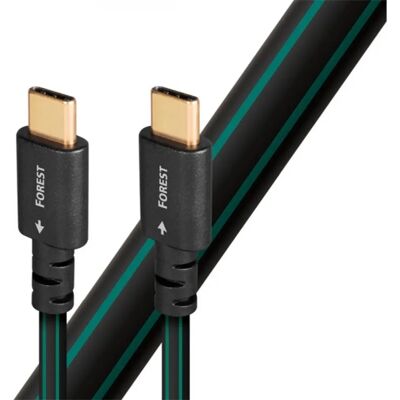 AUDIOQUEST USB 2.0 Type C Összekötő Fekete-Zöld 75cm USBFOR20.75CC AUDIOQUEST USB 2.0 Type C Összekötő Fekete-Zöld 75cm USBFOR20.75CC
