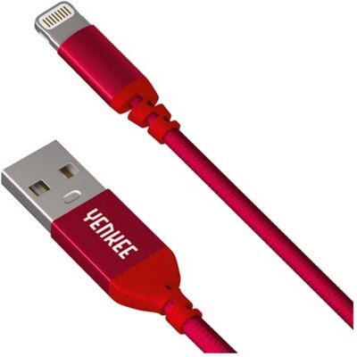 YENKEE USB Lightning Töltő/adatkábel Piros 1m YCU 611 RD YENKEE USB Lightning Töltő/adatkábel Piros 1m YCU 611 RD
