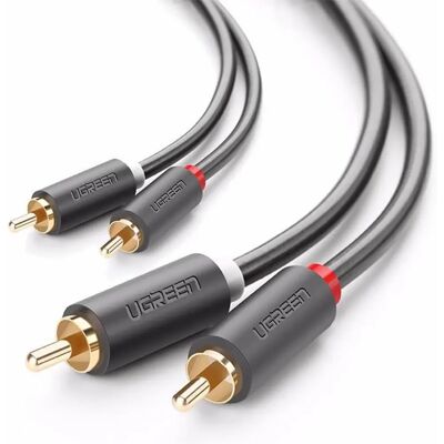 UGREEN RCA Összekötő Fekete 1m 30747 UGREEN RCA Összekötő Fekete 1m 30747