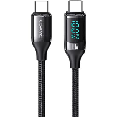 USAMS U78 USB-C to USB-C kötött adatkábel USAMS U78 USB-C to USB-C kötött adatkábel