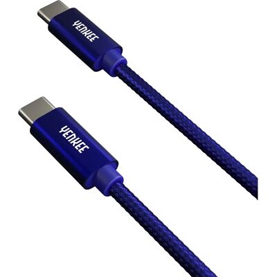 YENKEE USB 2.0 Type C Összekötő Kék 2m YCU C102 BE YENKEE USB 2.0 Type C Összekötő Kék 2m YCU C102 BE