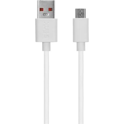 S-LINK USB Micro USB Átalakító Fehér 1m 22309 S-LINK USB Micro USB Átalakító Fehér 1m 22309