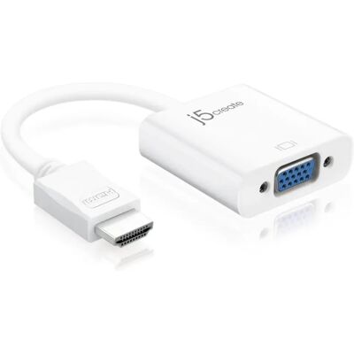 J5CREATE HDMI VGA/D-Sub Átalakító Fehér 5cm JDA213 J5CREATE HDMI VGA/D-Sub Átalakító Fehér 5cm JDA213