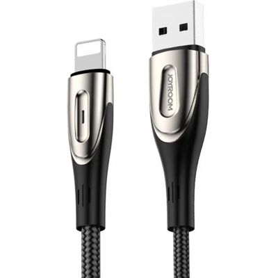 JOYROOM USB Lightning Töltő/adat Fekete 2m 6956116798864 JOYROOM USB Lightning Töltő/adat Fekete 2m 6956116798864
