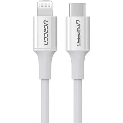 UGREEN USB 2.0 Type C Lightning Töltő/adat Fehér 1.5m 6957303867486 UGREEN USB 2.0 Type C Lightning Töltő/adat Fehér 1.5m 6957303867486