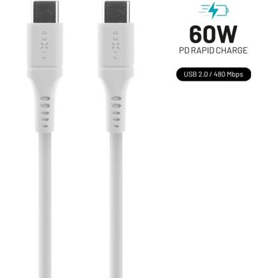 FIXED USB 2.0 Type C Összekötő Fehér 1.2m FIXDLS-CC12-WH FIXED USB 2.0 Type C Összekötő Fehér 1.2m FIXDLS-CC12-WH