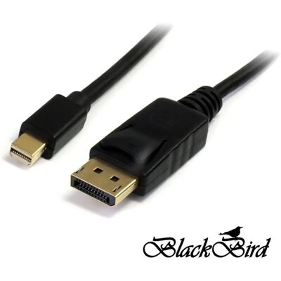 BLACKBIRD - BH1244 - 2m - DP 1.2 - DisplayPort Kábel BLACKBIRD - BH1244 - 2m - DP 1.2 - DisplayPort Kábel
