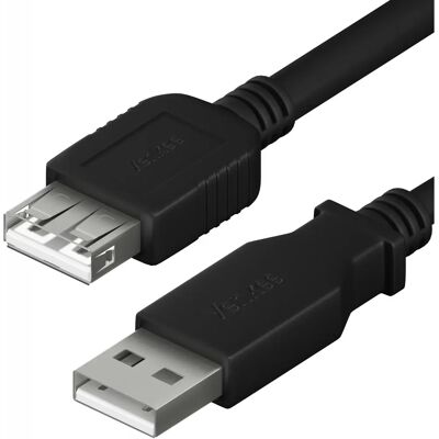 YENKEE USB Hosszabbító Fekete 1.5m YCU 014 BK YENKEE USB Hosszabbító Fekete 1.5m YCU 014 BK