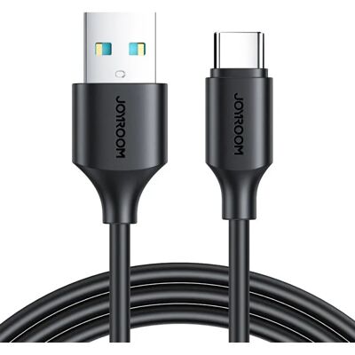 JOYROOM USB 2.0 Type C Átalakító Fekete 25cm 6956116733223 JOYROOM USB 2.0 Type C Átalakító Fekete 25cm 6956116733223