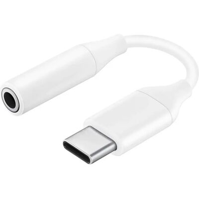 Samsung EE-UC10JU USB Type-C-35mm jack gyári átalakító fehér OEM/bulk csomagolás Samsung EE-UC10JU USB Type-C-35mm jack gyári átalakító fehér OEM/bulk csomagolás