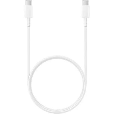 Samsung EP-DA705BW Type-C / Type-C töltő- és adatkábel 1m 3A fehér Samsung EP-DA705BW Type-C / Type-C töltő- és adatkábel 1m 3A fehér