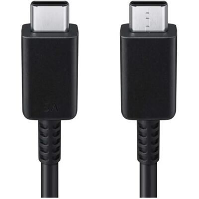 Samsung EP-DX510JB Type-C / Type-C töltő- és adatkábel 1.8m 5A fekete Samsung EP-DX510JB Type-C / Type-C töltő- és adatkábel 1.8m 5A fekete