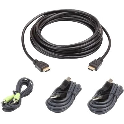 Aten 3M USB HDMI Secure KVM Cable Kit 2L-7D03UHX4 Aten 3M USB HDMI Secure KVM Cable Kit 2L-7D03UHX4