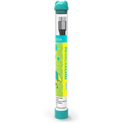 DEVIA USB 2.0 Type C Összekötő Fekete 1m ST107878 DEVIA USB 2.0 Type C Összekötő Fekete 1m ST107878
