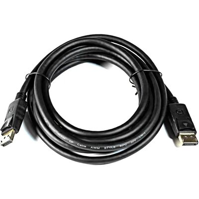 IRIS DisplayPort Összekötő Fekete 3m SIC-DP-002-Z IRIS DisplayPort Összekötő Fekete 3m SIC-DP-002-Z
