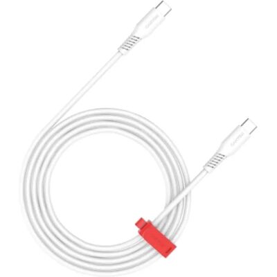Canyon USB 2.0 Type C Összekötő Fehér 2m CNS-CC60SC20W Canyon USB 2.0 Type C Összekötő Fehér 2m CNS-CC60SC20W