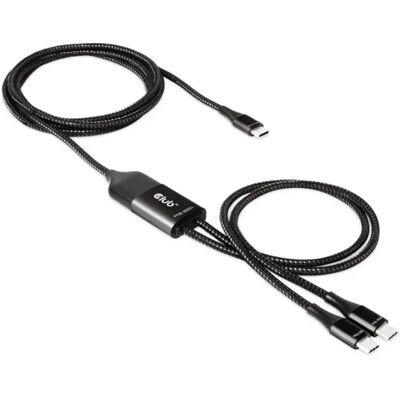 Club 3D USB 3.0 Type C Elosztó Fekete 1.8m CAC-1527 Club 3D USB 3.0 Type C Elosztó Fekete 1.8m CAC-1527