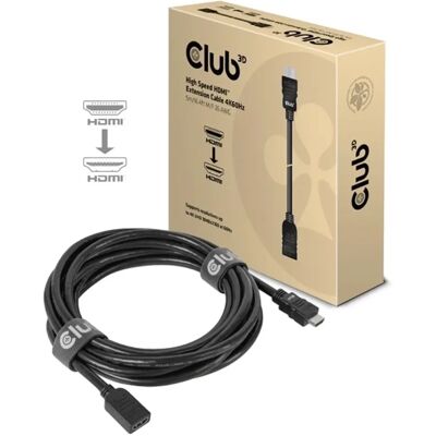 Club 3D HDMI 2.0 Hosszabbító Fekete 5m CAC-1325 Club 3D HDMI 2.0 Hosszabbító Fekete 5m CAC-1325