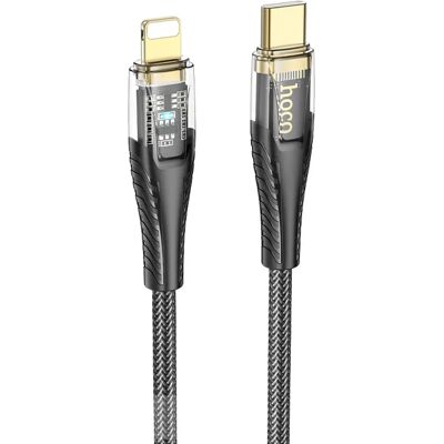 HOCO IPAD 2 HOCO U121 adatkábel USB - lightning cipőfűző FEKETE HOCO IPAD 2 HOCO U121 adatkábel USB - lightning cipőfűző FEKETE