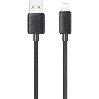 USAMS IPAD USAMS KY adatkábel USB - lightning 100cm FEKETE USAMS IPAD USAMS KY adatkábel USB - lightning 100cm FEKETE