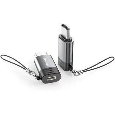 AWEI USB 2.0 Type C Lightning Töltő/adat Szürke 3cm A12 AWEI USB 2.0 Type C Lightning Töltő/adat Szürke 3cm A12