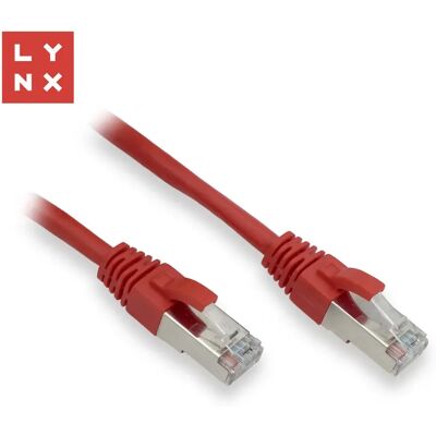 LYNX UTP CAT5E Összekötő Piros 1m LX-FTP5E-010-RED LYNX UTP CAT5E Összekötő Piros 1m LX-FTP5E-010-RED