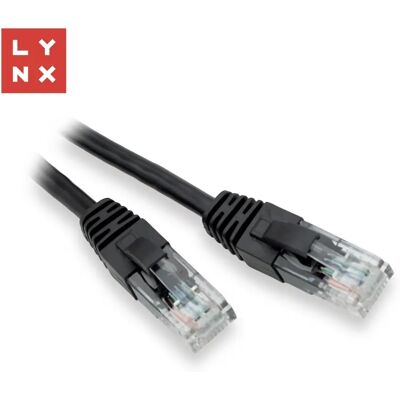 LYNX UTP CAT5E Összekötő Fekete 2m LX-UTP5E-020-BLACK LYNX UTP CAT5E Összekötő Fekete 2m LX-UTP5E-020-BLACK