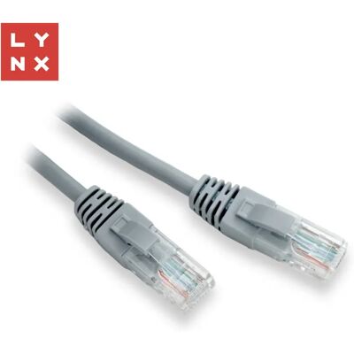 LYNX UTP CAT5E Összekötő Szürke 2m LX-UTP5E-020-GREY LYNX UTP CAT5E Összekötő Szürke 2m LX-UTP5E-020-GREY