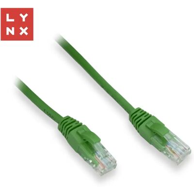 LYNX UTP CAT5E Összekötő Zöld 3m LX-UTP5E-030-GREEN LYNX UTP CAT5E Összekötő Zöld 3m LX-UTP5E-030-GREEN