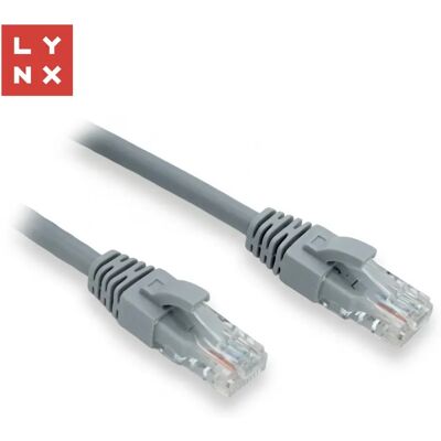 LYNX UTP CAT6 Összekötő Szürke 2m LX-UTP6-020-GREY LYNX UTP CAT6 Összekötő Szürke 2m LX-UTP6-020-GREY