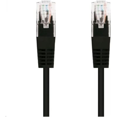 C-TECH UTP CAT5E Összekötő Fekete 3m CB-PP5-3BK C-TECH UTP CAT5E Összekötő Fekete 3m CB-PP5-3BK