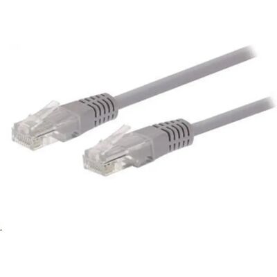 C-TECH UTP CAT5E Összekötő Szürke 5m CB-PP5-5 C-TECH UTP CAT5E Összekötő Szürke 5m CB-PP5-5