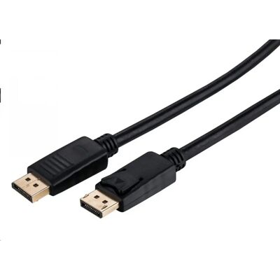 C-TECH DisplayPort 1.2/1.2a Összekötő Fekete 3m CB-DP12-3 C-TECH DisplayPort 1.2/1.2a Összekötő Fekete 3m CB-DP12-3