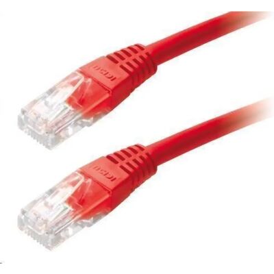 XTENDLAN UTP CAT5E Összekötő Piros 25cm PK_5UTP0025red XTENDLAN UTP CAT5E Összekötő Piros 25cm PK_5UTP0025red