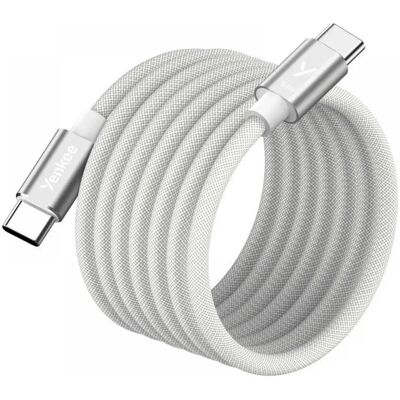 YENKEE USB 2.0 Type C Összekötő Fehér 1.5m 8590669394517 YENKEE USB 2.0 Type C Összekötő Fehér 1.5m 8590669394517
