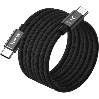 YENKEE USB 2.0 Type C Összekötő Fekete 1.5m 8590669394487 YENKEE USB 2.0 Type C Összekötő Fekete 1.5m 8590669394487