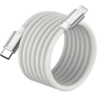 YENKEE USB 2.0 Type C Lightning Töltő/adat Fehér 1.5m 8590669394470 YENKEE USB 2.0 Type C Lightning Töltő/adat Fehér 1.5m 8590669394470
