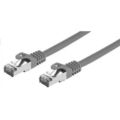 C-TECH UTP CAT7 Összekötő Szürke 1m CB-PP7-1 C-TECH UTP CAT7 Összekötő Szürke 1m CB-PP7-1
