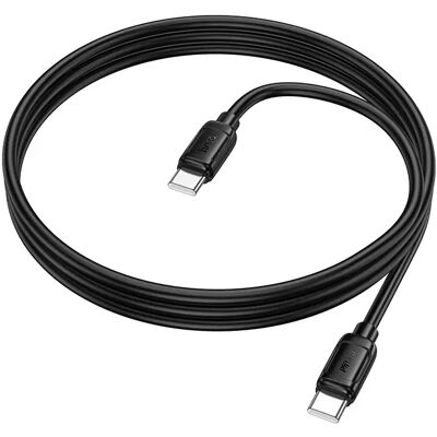 HOCO USB 2.0 Type C Összekötő Fekete 1m HC651998 HOCO USB 2.0 Type C Összekötő Fekete 1m HC651998