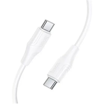 HOCO USB 2.0 Type C Összekötő Fehér 1m X124_C_C_W HOCO USB 2.0 Type C Összekötő Fehér 1m X124_C_C_W