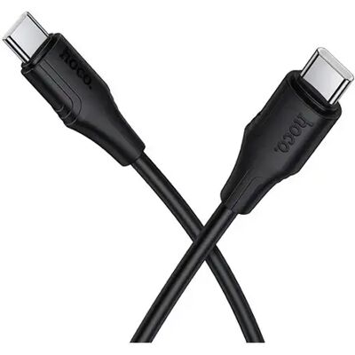 HOCO USB 2.0 Type C Összekötő Fekete 1m X124_C_C_B HOCO USB 2.0 Type C Összekötő Fekete 1m X124_C_C_B