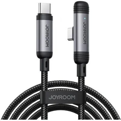 JOYROOM USB 2.0 Type C Összekötő Fekete 1.2m S-A56_CC JOYROOM USB 2.0 Type C Összekötő Fekete 1.2m S-A56_CC
