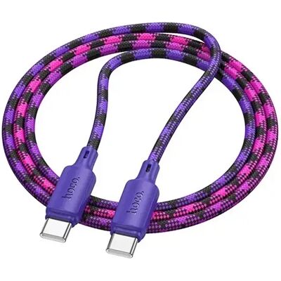 HOCO USB 2.0 Type C Összekötő Lila 1m X116_C_C_P HOCO USB 2.0 Type C Összekötő Lila 1m X116_C_C_P