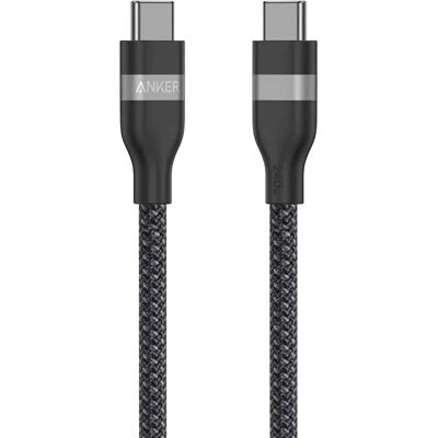 ANKER USB 2.0 Type C Összekötő Fekete 2m A82E2H12 ANKER USB 2.0 Type C Összekötő Fekete 2m A82E2H12