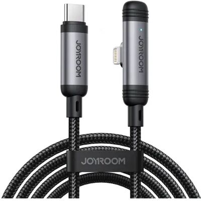 JOYROOM USB 2.0 Type C Lightning Töltő/adat Fekete 1.2m S-A56_CL JOYROOM USB 2.0 Type C Lightning Töltő/adat Fekete 1.2m S-A56_CL