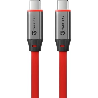 TACTICAL USB 2.0 Type C Összekötő Piros 1m SP113143 TACTICAL USB 2.0 Type C Összekötő Piros 1m SP113143