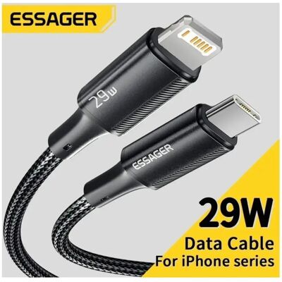 ESSAGER Sunset USB-C - Lightning kábel 29W 1m EXCTL-XY01-P ESSAGER Sunset USB-C - Lightning kábel 29W 1m EXCTL-XY01-P